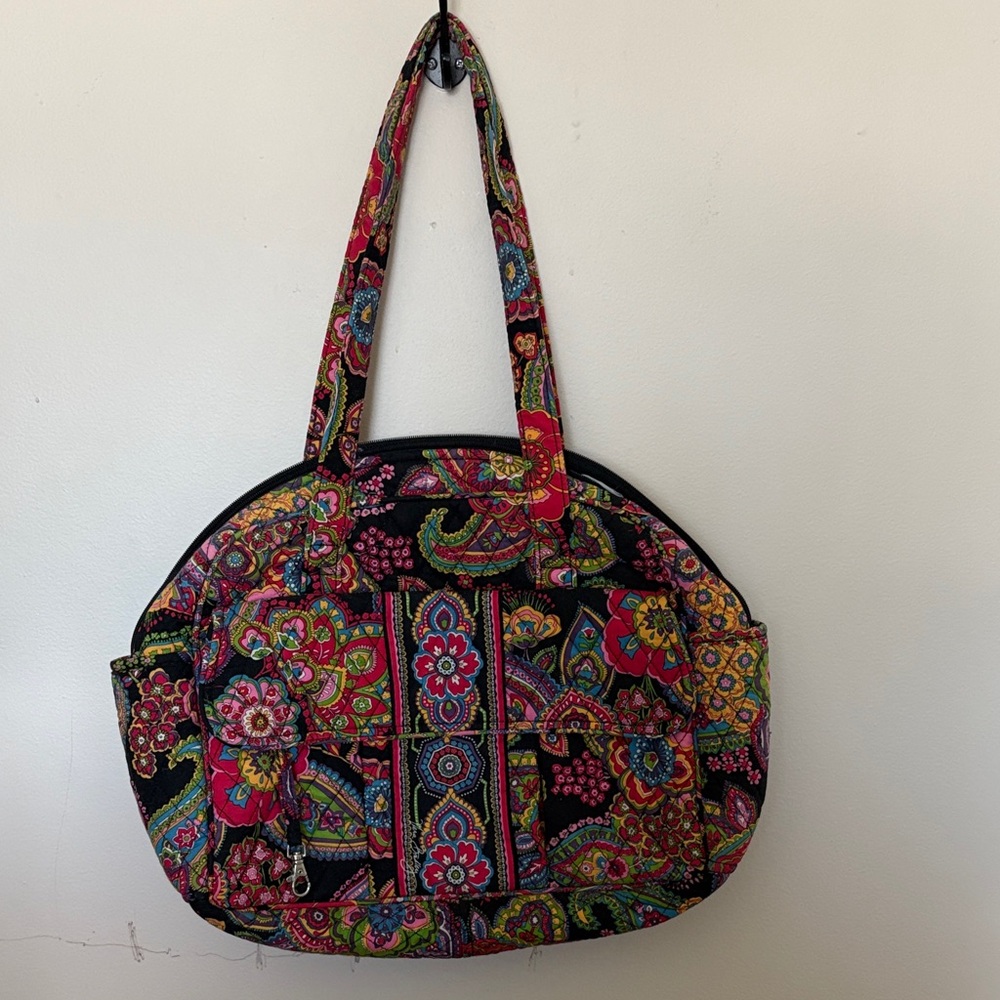 Vera Bradley Lined Patterned Baby Bag/ Diaper bag